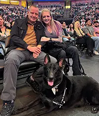 Service Dog Outing with Sarah, Storm and Ralf Seeing Matt Rife